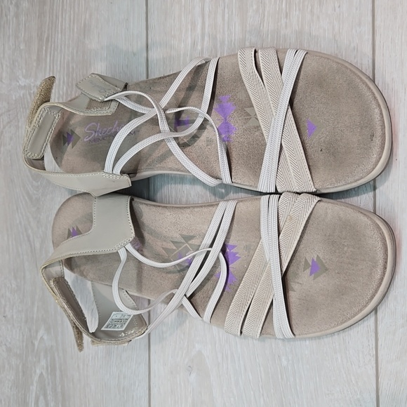 Skechers Women Memory Foam Sandals Shoes Sz 10 - Picture 3 of 9